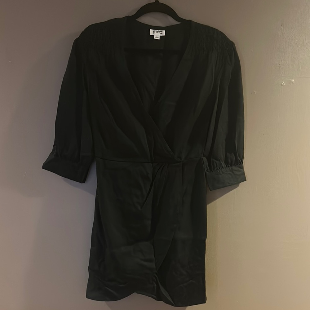 Black Wrap Dress